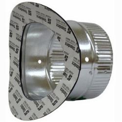 Snappy® 171 Saddle Steel Take-Off, 7 inch x 6 inch Tube length, 26 ga., Plain Galvanized