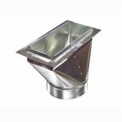 Snappy® 241F Steel Flanged Ceiling Box, 4 inch x 10 inch x 4 inch, 30 ga., Galvanized