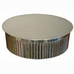 Snappy® 273 Vent Steel Tee Cap, 6 inch, 30 ga., Galvanized