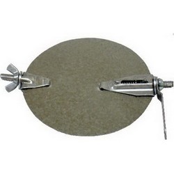 Snappy® 275 B Steel Double Damper, 7 inch, Galvanized
