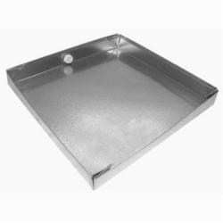 Snappy® 302 Steel Drain Pan, 29 inch x 65 inch, 2 inch, Galvanized