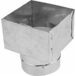 Snappy® 353 Steel Register Box, 14 inch x 14 inch x 10 inch, 30 ga., Galvanized