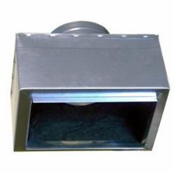 Snappy® 501 Insulated Steel Ceiling Box With No Hole, 12 inch x 6 inch, Plain, Galvanized