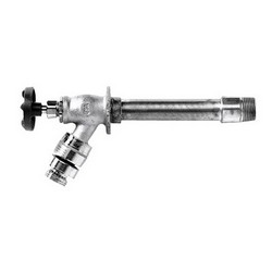 Arrowhead Brass Lead-Free Anti-Siphon Frost-Free Lawn Faucet with Backflow Preventer, 1/2 inch x 6 inch, Copper Sweat x MIP