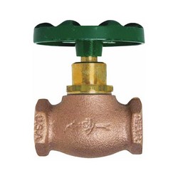 Arrowhead 800 Brass Straight Stop, 1/2 inch x 1/2 inch, FNPT x FNPT