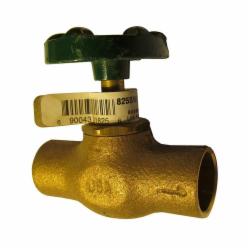 Arrowhead Brass AH825SWLFF Copper Sweat Straight Compression Stop Valve, 3/4 inch