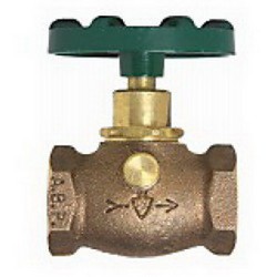 Arrowhead Brass 827 Straight Stop and Waste, 3/4 inch x 3/4 inch, FNPT x FNPT