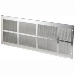 Amana® SGK Aluminum Standard Stamped PTAC Grille, Mill