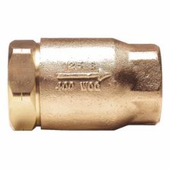 Apollo 61-100 In-Line Ball Cone Cast Bronze Check Valve, 1 inch, FNPT x FNPT