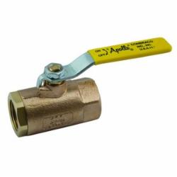 Apollo Valves 70-140 Standard Port Bronze Ball Valve with Stainless Steel Latch-Lock Lever and Nut, 1-1/2 inch, FNPT x FNPT