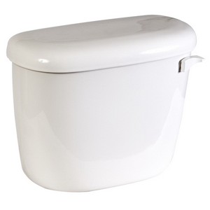 Briggs® 4432 Altima™ Single Flush System Right Trip Lever Vitreous China Toilet Tank With Lid, 1.6 gpf, White