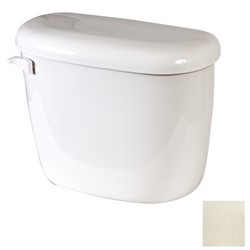 Briggs® 4434 Altima™ Single Flush System Left Trip Lever Vitreous China Toilet Tank With Lid, 1.6 gpf, Bone