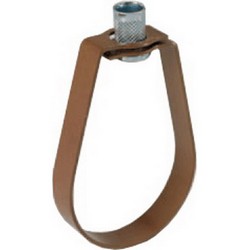 B-Line® B3170CT Dura-Copper™ Steel Adjustable Swivel Ring Loop Pipe Hanger, 3/4 inch, 180 lb.
