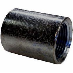Anvil SCH STD Black Merchant Steel Coupling, 1/8 inch x 1/8 inch, Threaded x Threaded