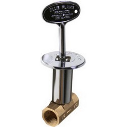 BF.A.PC.HD Natural Gas/Liquid Propane Straight Valve Kit, Chrome