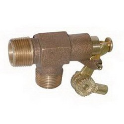 Bronze Float Valve, 1/2 inch x 1/2 inch, MPT Inlet x MPT Outlet