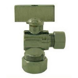Brass Craft® Angle Stop, 5/8 inch OD x 3/8 inch OD, Oil Rubbed Bronze