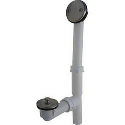 Braxton Harris Oil Rubbed Bronze Plastic Full Lift and Turn Kit, 1-1/2 inch