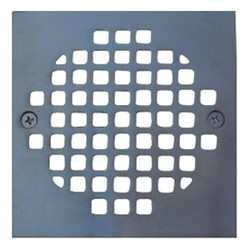 Braxton Harris RSSC338-OB Cast Brass Square Screw-In Strainer, 4-1/4 inch L x 4-1/4 inch W, Oil-Rubbed Bronze