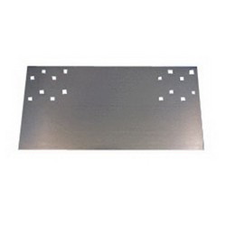 Quinn Six Hole Protector Plate, 5 inch x 18 inch, 16 ga