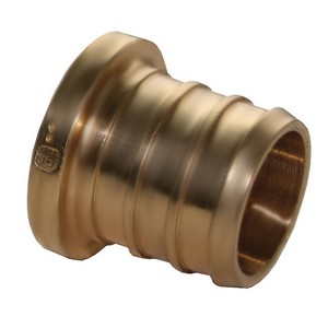 Brass PEX Plug, 1/2 inch, PEX x FIP