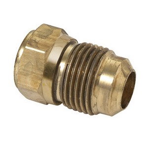 Brass Craft 46 Brass Reducing Adapter, 5/8 inch OD x 3/4 inch, Flare x FIP