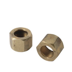 Brass Craft Rough Brass Compression Nut, 5/8 inch