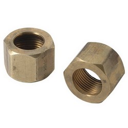 Brass Craft® Brass 61C Series Nut, 3/8 inch OD, Compression