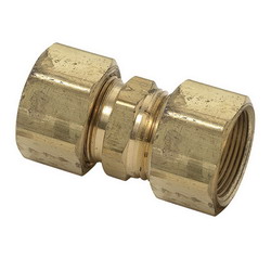 Brass Craft 62 Rough Brass Union, 7/8 inch OD, Compression