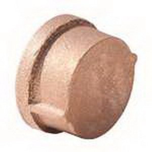 Brass Cap, 1/4 inch, Rough
