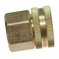 Brass Craft HUS11-12-12 C36000 Brass Rough No-Lead Swivel Hose Adaptor, 3/4 inch Female Hose Thread x 3/4 inch FIP; 25/Pack