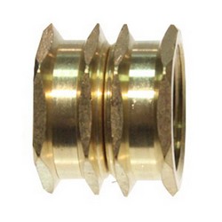 BrassCraft® HUS-12 Female Swivel Hose Unions, 3/4 inch x 3/4 inch, Female x Female