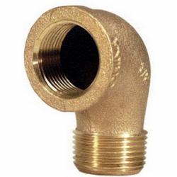 90 Deg 125# Rough Brass Street Elbow, 3/4 inch x 3/4 inch, FNPT x MNPT