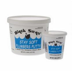 Black Swan 01043 Stay Soft Plumbers Putty, 3 lb, Beige