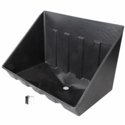 Camco 11470 Polypropylene Drain Pan With PVC Drain Fitting; 6/Pack