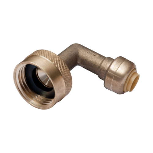 Reliance Worldwide Lead-Free Dishwasher Elbow, 1/4 inch x 3/4 inch