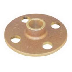 125# Lead-Free Brass Cast Companion Flange with A.S.M.E. Drilling, 3 inch