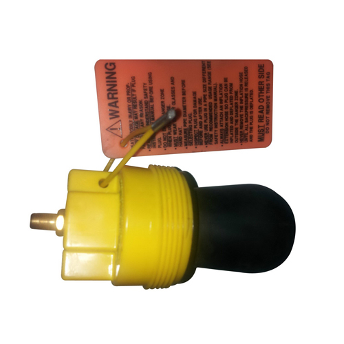 Cherne® Clean-Seal® ABS Plastic/Rubber Pneumatic Pipe Plug, 2 inch