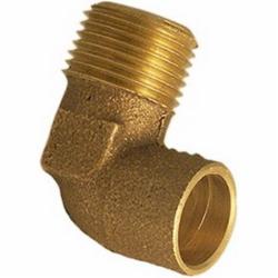 90 Deg Copper Elbow, 1/2 inch x 1/2 inch, SWT x MIP
