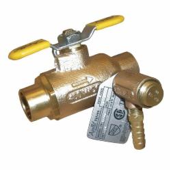 Apollo Valves 78306RV Cast Bronze Combination Water Heater Shutoff And Thermal Expansion Relief Valve, 3/4