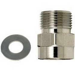 Brass Craft® 462 Adapter with Washer, 3/8 inch x 3/8 inch, Flare x Compression