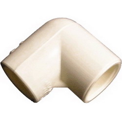 90 Deg CPVC Elbow, 1/2 inch x 1/2 inch, Slip x Slip