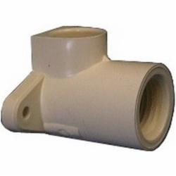 Lewis Pipe 90 Deg CPVC Drop Ear Elbow, 1/2 inch x 1/2 inch, Slip x FIP