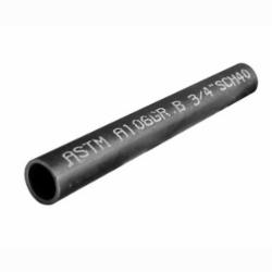 AK Steel ASTM A53B ERW Black Domestic Carbon Steel Pipe, 5 inch, Plain End x Plain End