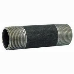 Wheatland Tube SCH STD ASTM A53 CW Black Carbon Steel Pipe, 1/8 inch, Threaded x Coupled
