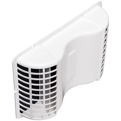 Deflect-o&reg; EVE/6 Soffit Plastic Undereve&reg; Dryer Vent, 10-1/8 inch L x 7 inch W x 2-1/4 inch H, White
