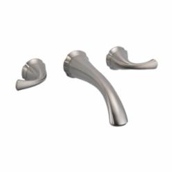 DELTA® 3592LF-SSWL Addison™ Widespread Lavatory Faucet, 1.5 gpm, 8 in Center, Stainless Steel, 2 Handles, Pop-Up Drain, Domestic, Commercial