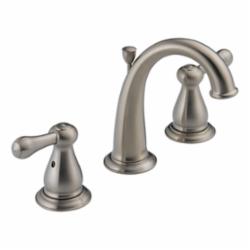 DELTA&reg; 3575-SSMPU-DST Leland&reg; Widespread Lavatory Faucet, 1.5 gpm, 4-1/4 in H Spout, 4 to 16 in Center, Stainless Steel, 2 Handles, Pop-Up Drain, Commercial