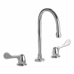 DELTA® 3579LF-WFLGHDF HDF® Widespread Lavatory Faucet, 1.5 gpm, 6-1/8 in H Spout, 6 to 16 in Center, Chrome Plated, 2 Handles, Domestic, Commercial