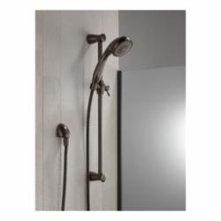 DELTA&reg; 57014-RB Lahara&reg; Premium Hand Shower, 3 Shower Head, 2.5 gpm, 70 in L Hose, 1/2-14 Male NPSM Connection, Venetian Bronze, Slide Bar: Yes, Import